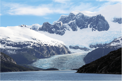 Chile to Argentia Glacier